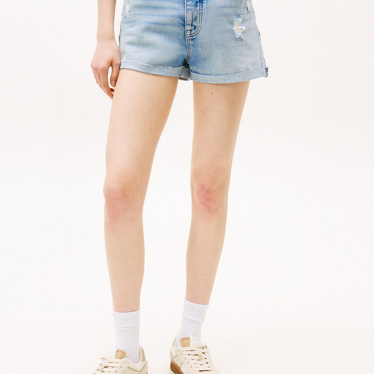 TOMMY HILFIGER - Short Denim Con Logo Azul Tommy Jeans