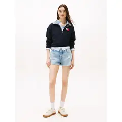 TOMMY HILFIGER - Short Denim Con Logo Azul Tommy Jeans