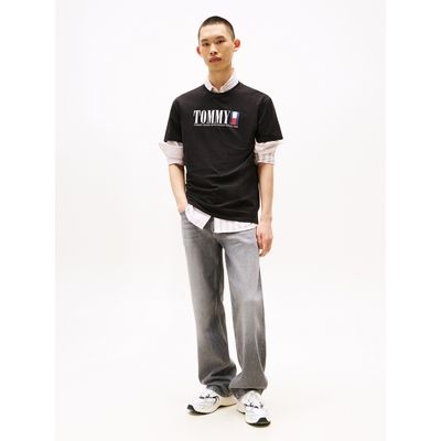 Imagen 2 del producto Polera C-Neck Con Logo Negro Tommy Jeans