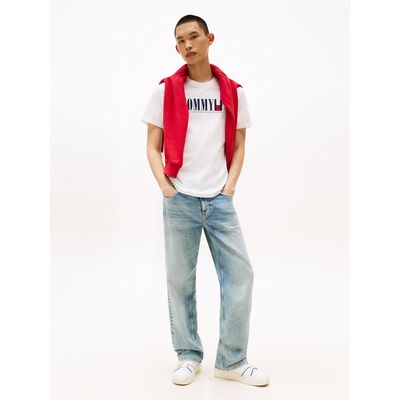 Imagen 2 del producto Polera C-Neck Con Logo Blanco Tommy Jeans