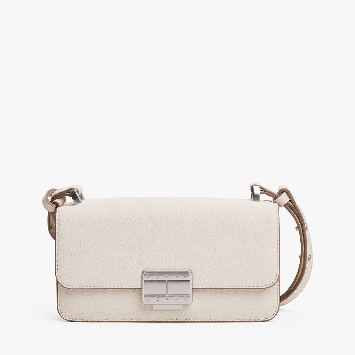 TOMMY HILFIGER - Crossover Crush Con Logo Beige Tommy Jeans