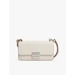 TOMMY HILFIGER - Crossover Crush Con Logo Beige Tommy Jeans