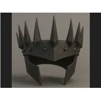 Corona oscura de estilo infernal