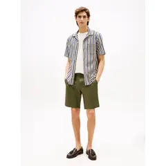 TOMMY HILFIGER - Short Essential 1895 De Algodón Verde