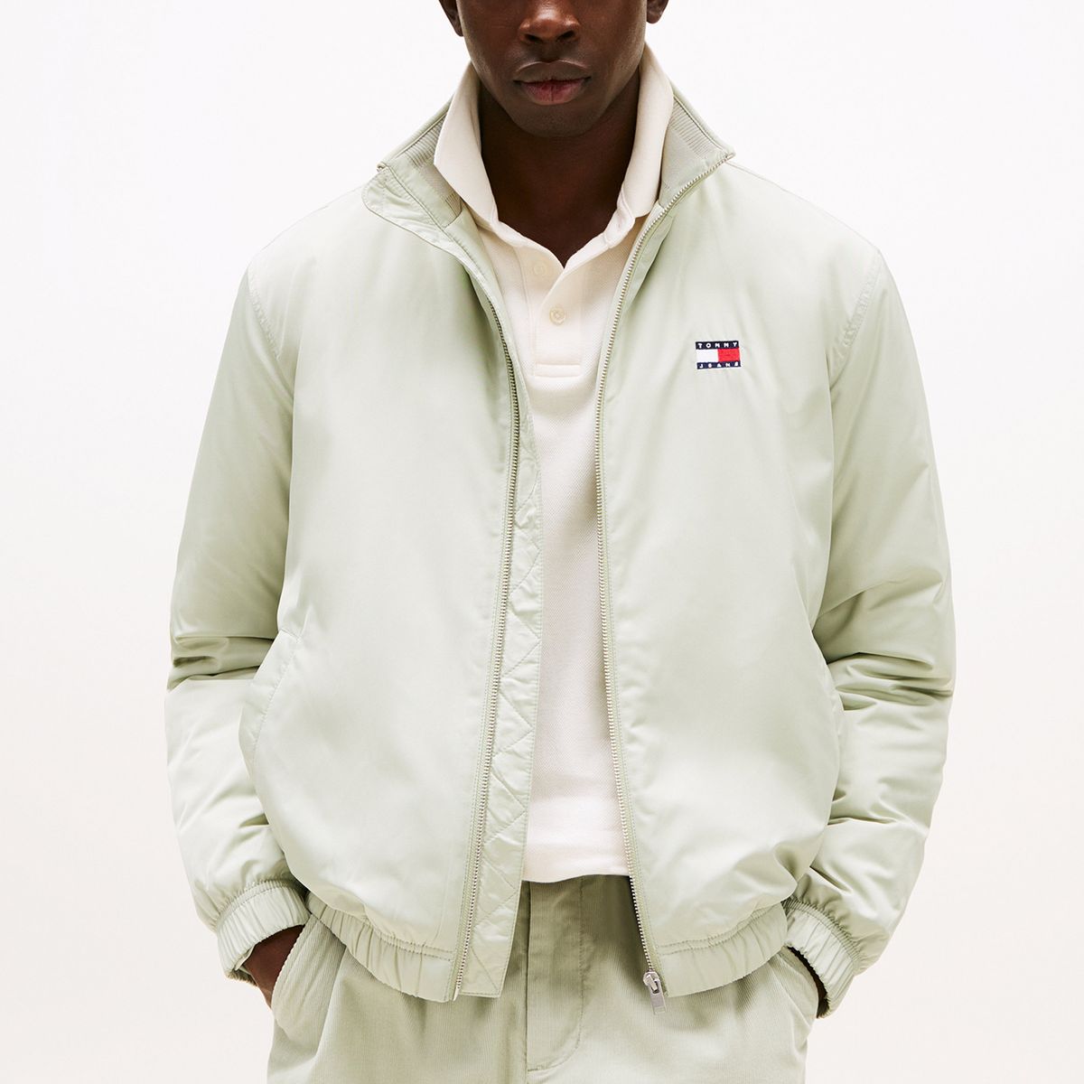 TOMMY HILFIGER - Chaqueta Essential Acolchada Verde Tommy Jeans