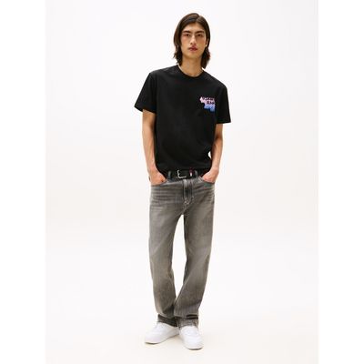 Imagen 2 del producto Polera Stack Con Logo Gráfico Negro Tommy Jeans