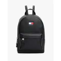 TOMMY HILFIGER - Mochila Must Con Logo Engomado Negro Tommy Jeans