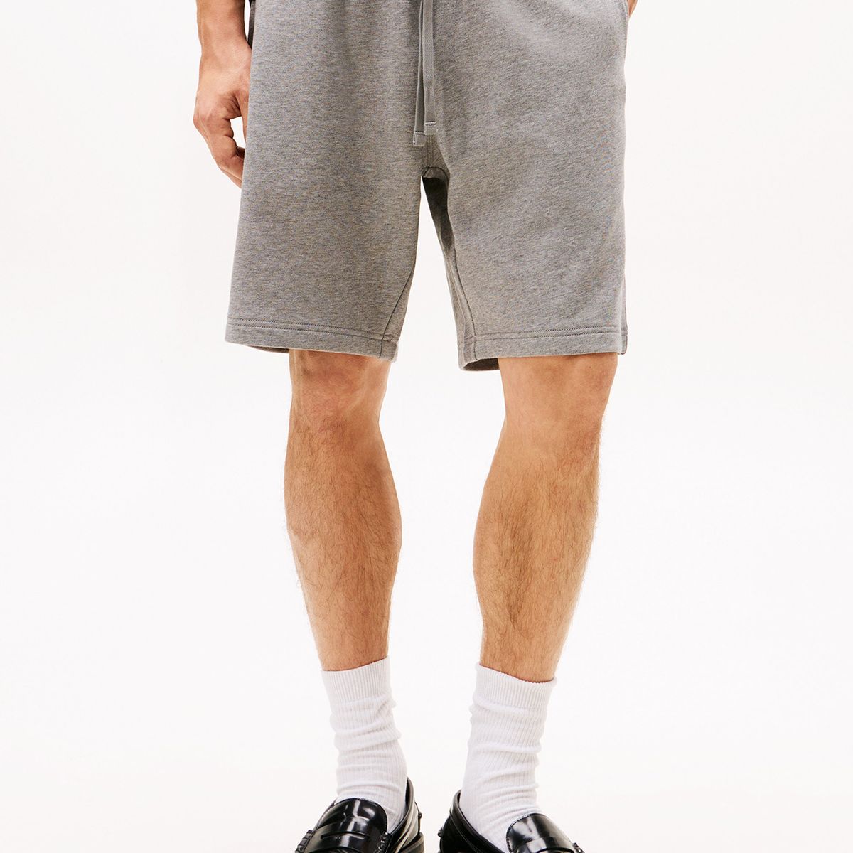 TOMMY HILFIGER - Short Essential Terry Gris Tommy Hilfiger