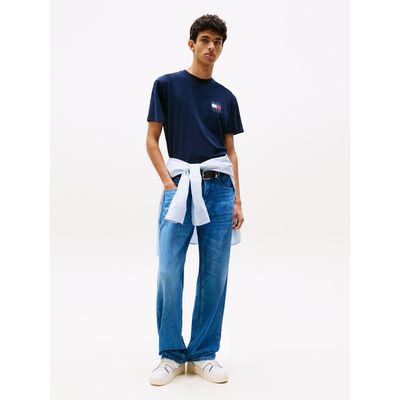 Imagen 2 del producto Polera Flag Graphic Backprint Azul Tommy Jeans