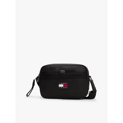 TOMMY HILFIGER - Bolso Collegiate Compacto Con Logo Negro Tommy Jeans