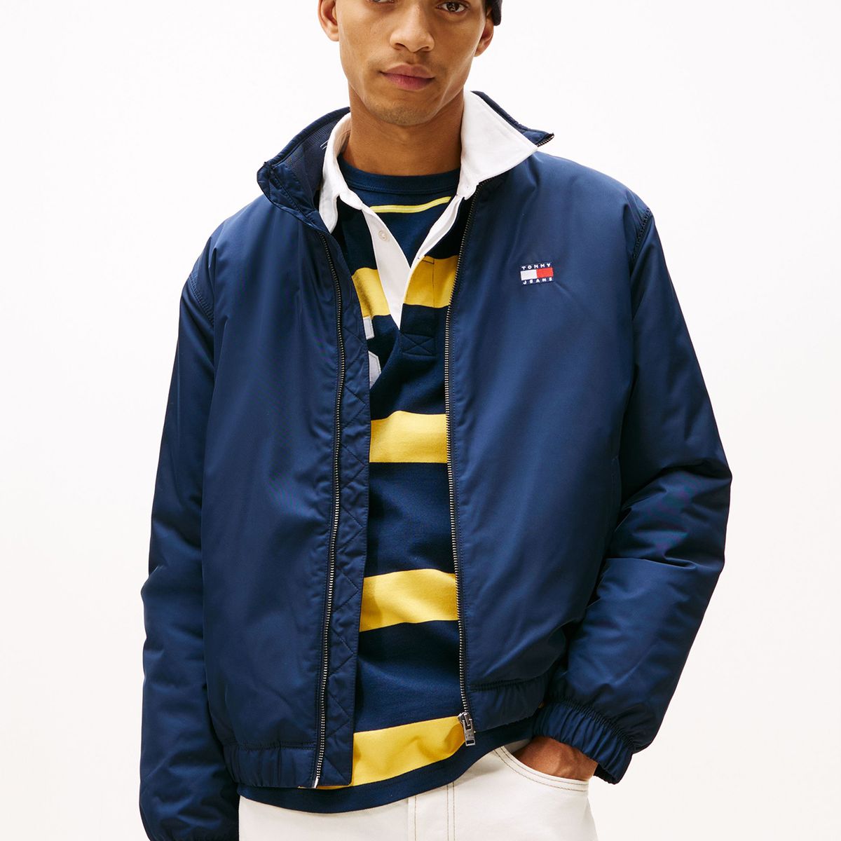 TOMMY HILFIGER - Chaqueta Essential Acolchada Azul Tommy Jeans