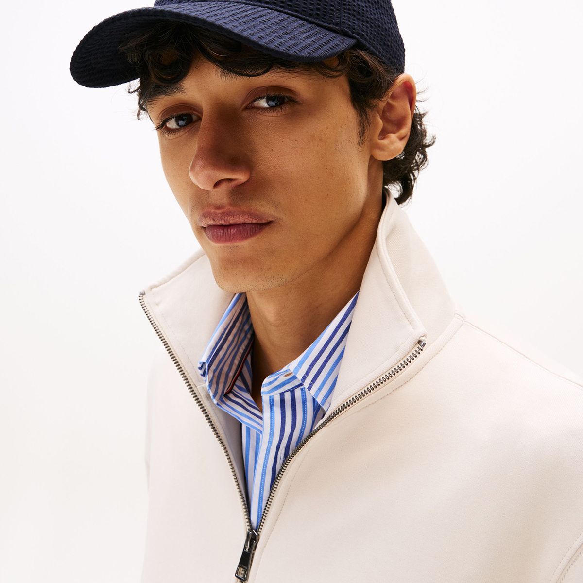 TOMMY HILFIGER - Jockey Flag Con Logo Azul Tommy Hilfiger