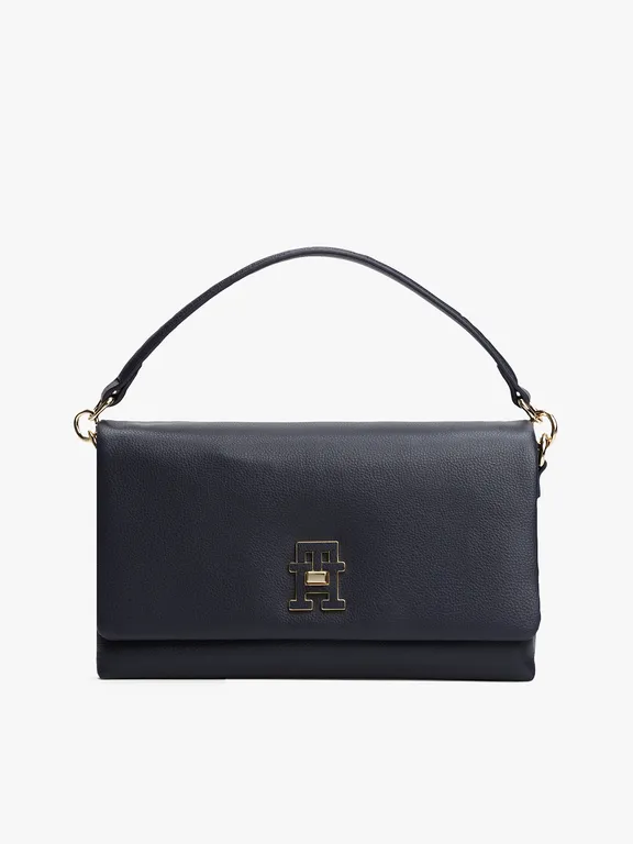 Cartera Modern Con Cierre De Giro Azul Azul TALLA UNICA