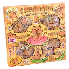 GENERICO - Set De 100 Stickers Capibara