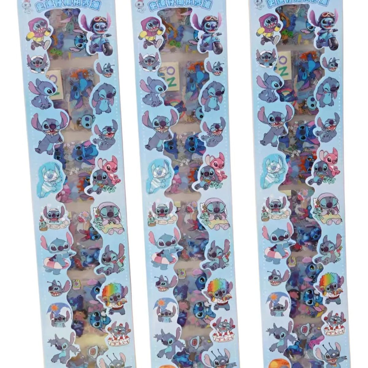GENERICO - Set De 100 Stickers  Stich