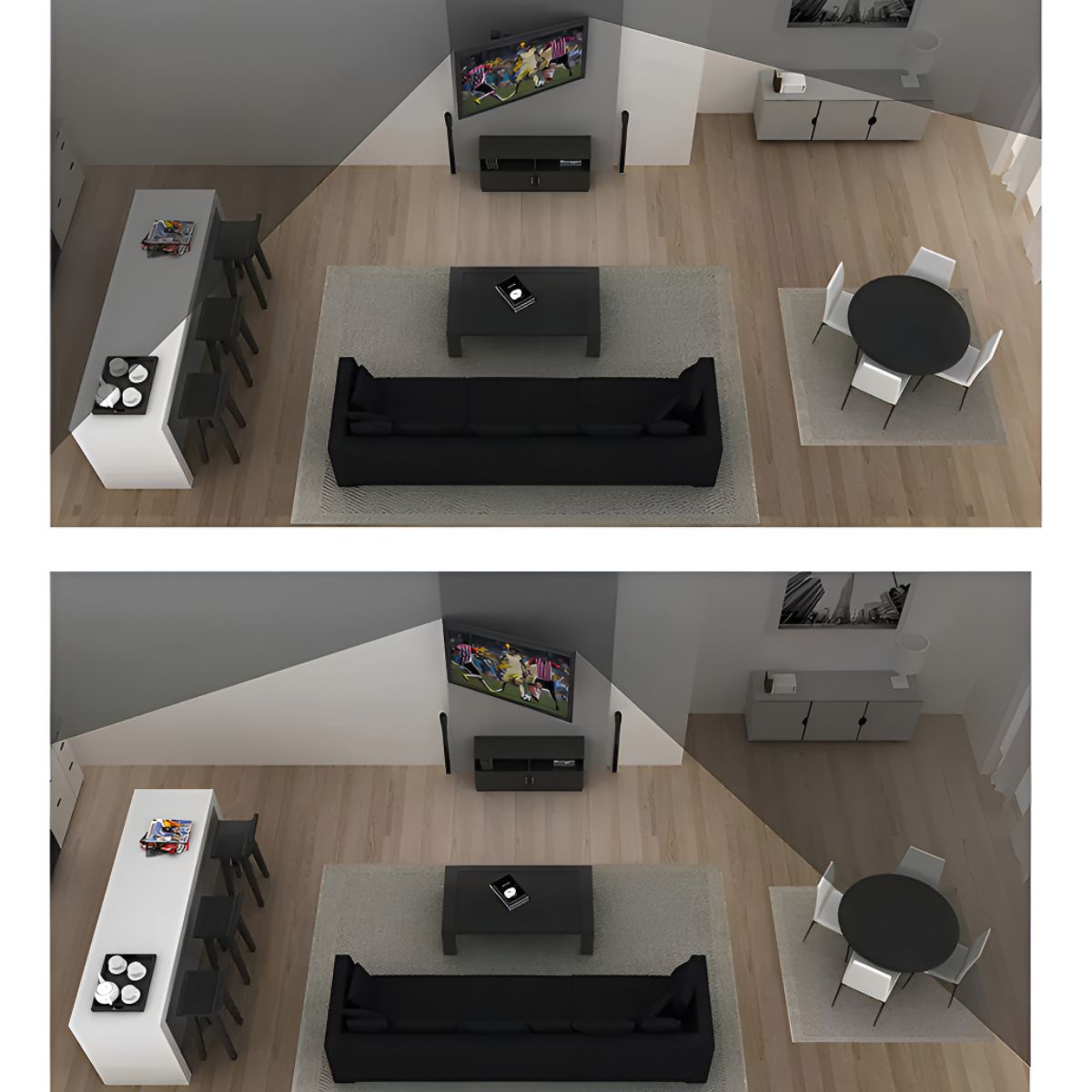 GENERICO - Base Soporte Pared Móvil Para Tv 17 A 50 Pulgadas