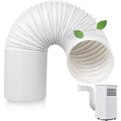 KUANGYE - Tubo O Manga Aire Acondicionado PVC Portátil Universal 15cmx150cm flexible C alambre