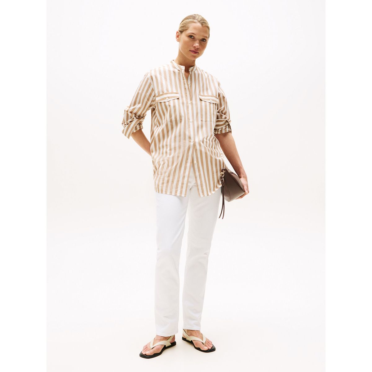 TOMMY HILFIGER - Jeans Denim De Corte Slim Blanco Tommy Hilfiger