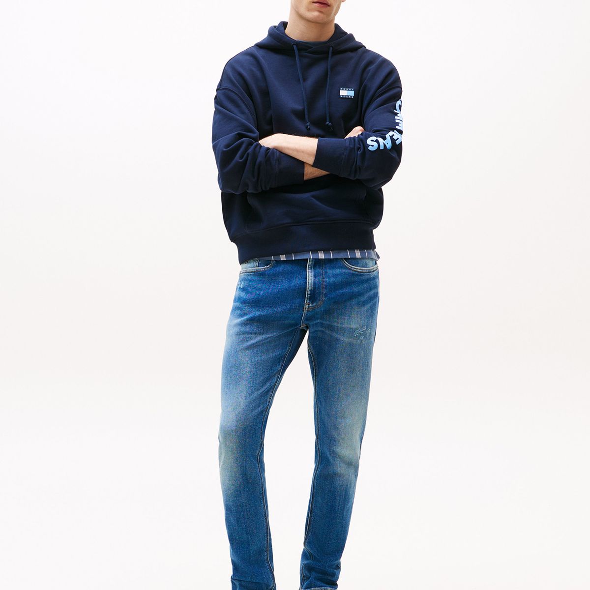 TOMMY HILFIGER - Jeans Austin De Corte Slim Azul Tommy Jeans