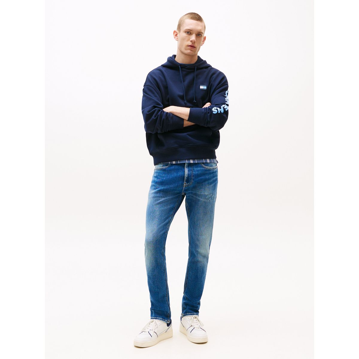 TOMMY HILFIGER - Jeans Austin De Corte Slim Azul Tommy Jeans