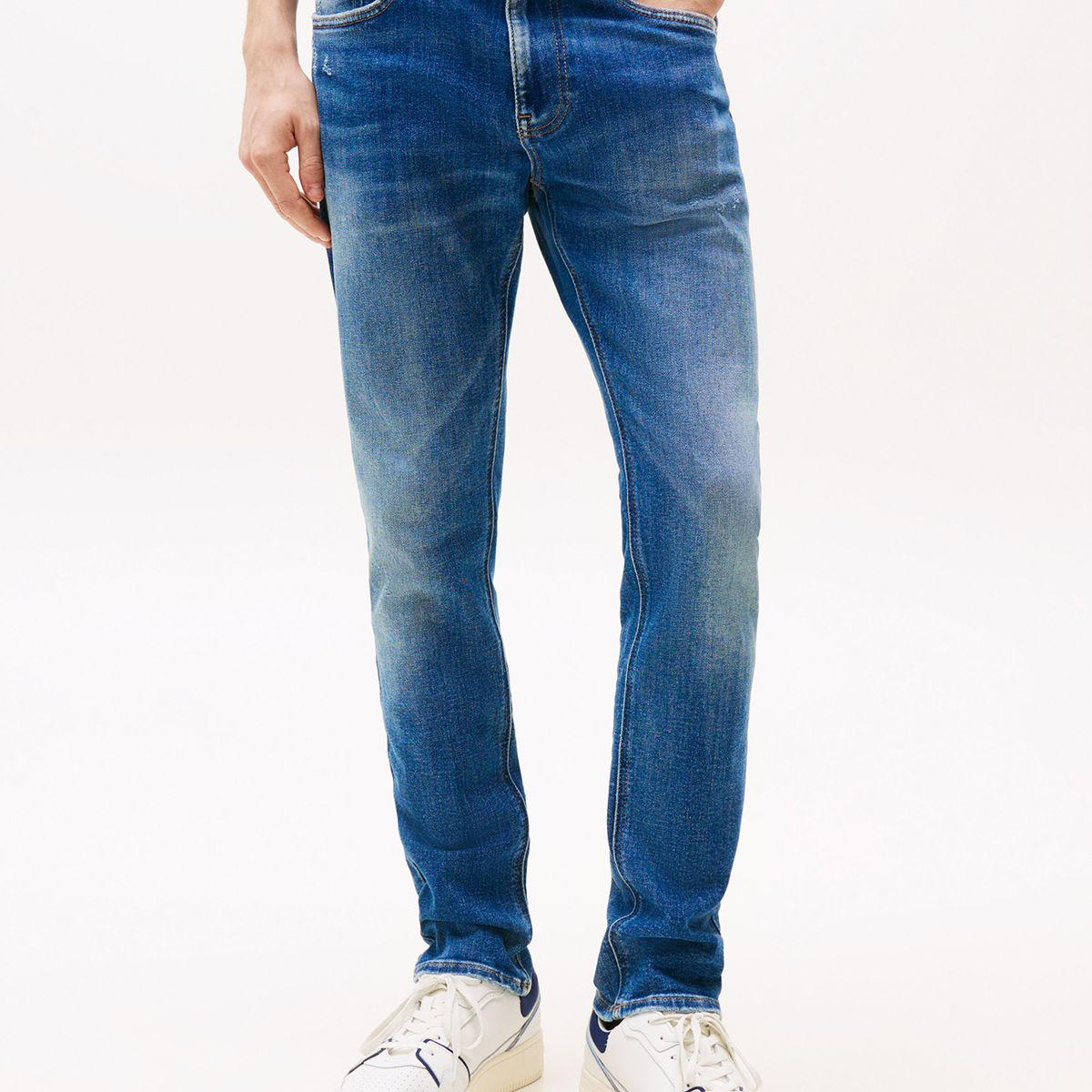 TOMMY HILFIGER - Jeans Austin De Corte Slim Azul Tommy Jeans
