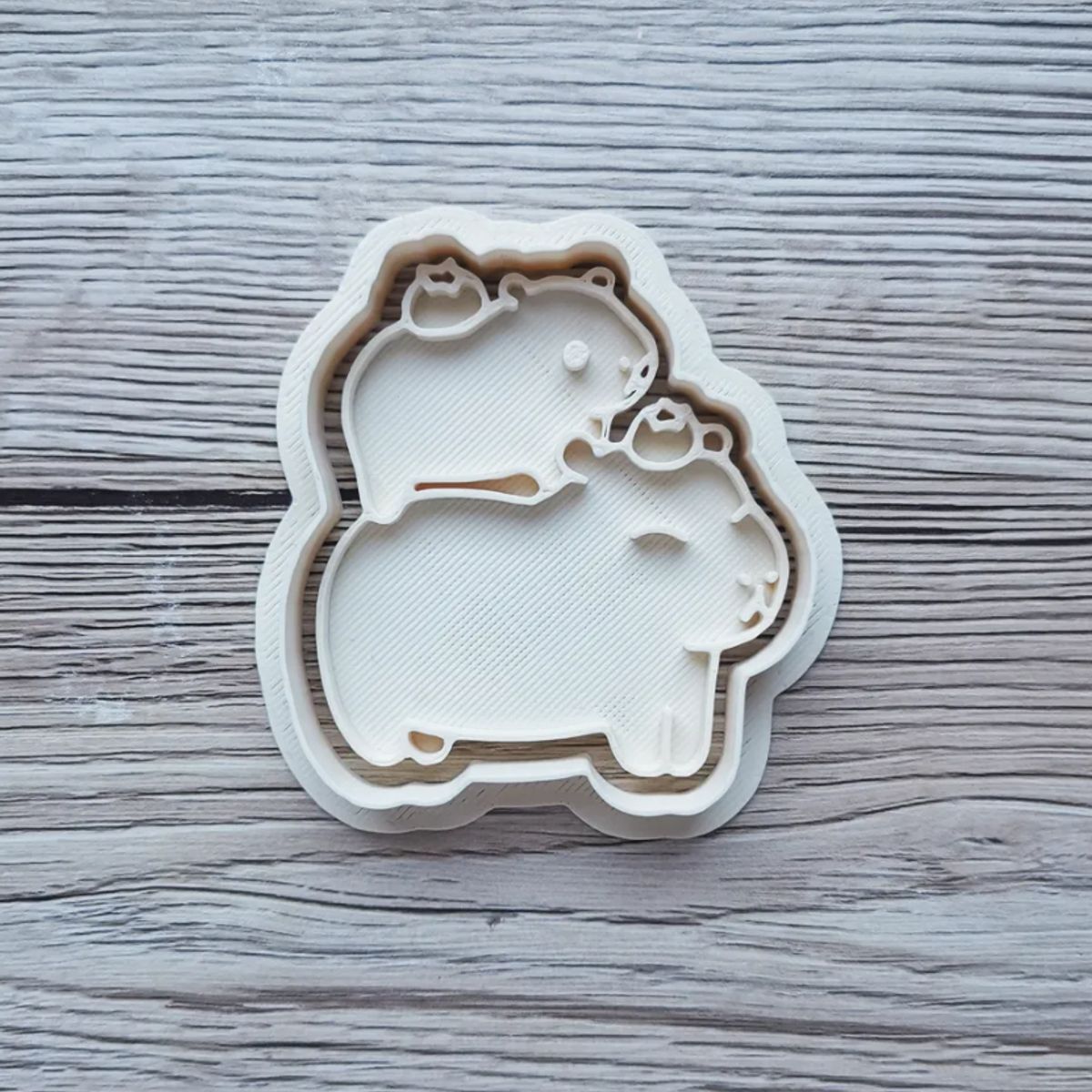 GENERICO - Cortador de galletas - Capibara tierno (pack 5 un)