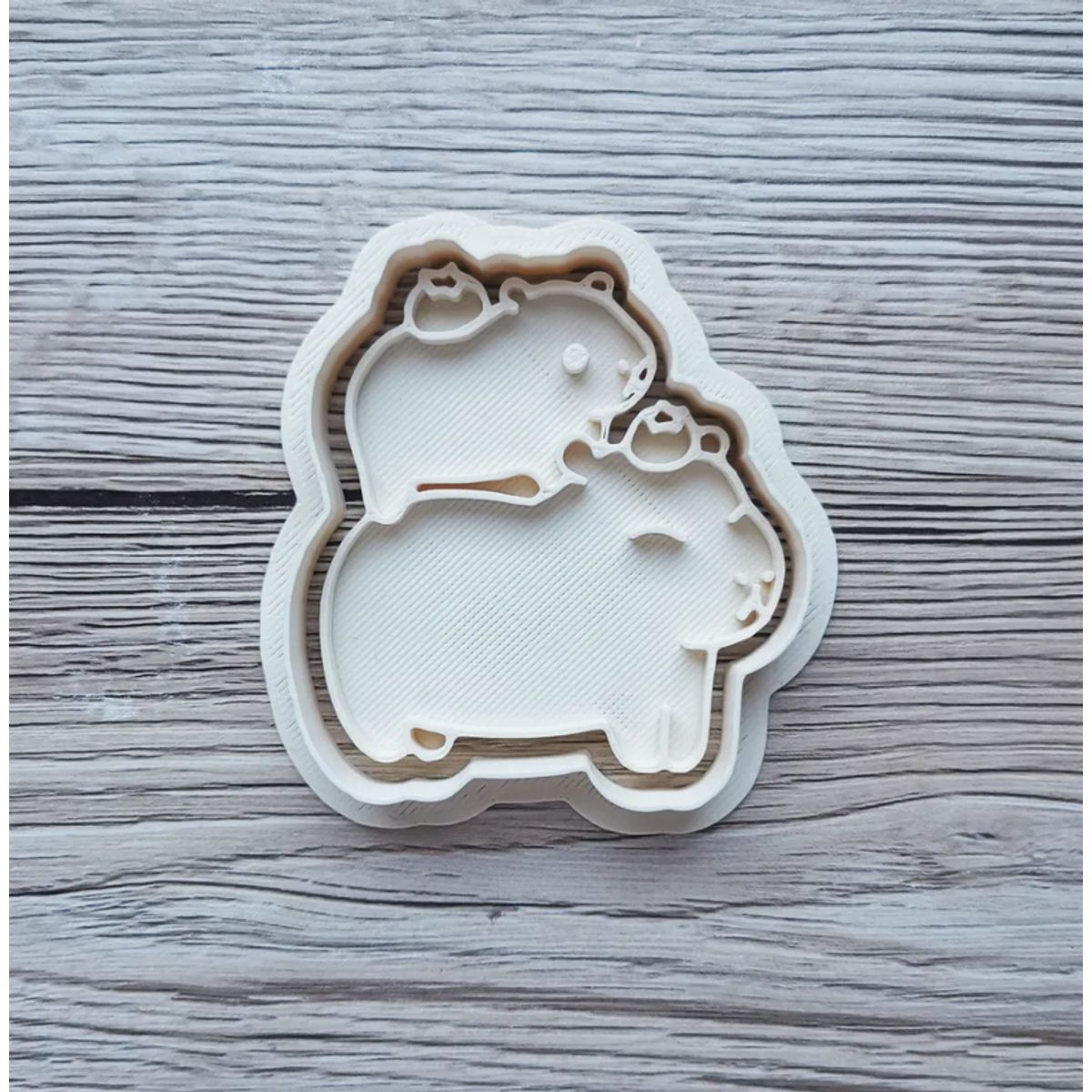 GENERICO - Cortador de galletas - Capibara tierno (pack 5 un)