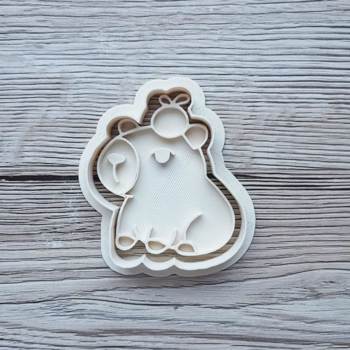 GENERICO - Cortador de galletas - Capibara tierno (pack 5 un)