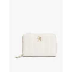TOMMY HILFIGER - Billetera Feminine Acolchada Blanco