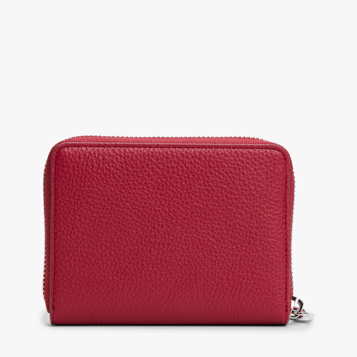 TOMMY HILFIGER - Billetera Must Con Cierre Rojo Tommy Jeans