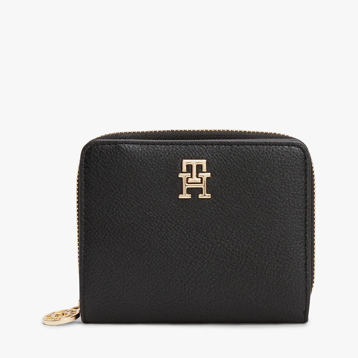 TOMMY HILFIGER - Billetera Distinctmonogram Negro Tommy Hilfiger