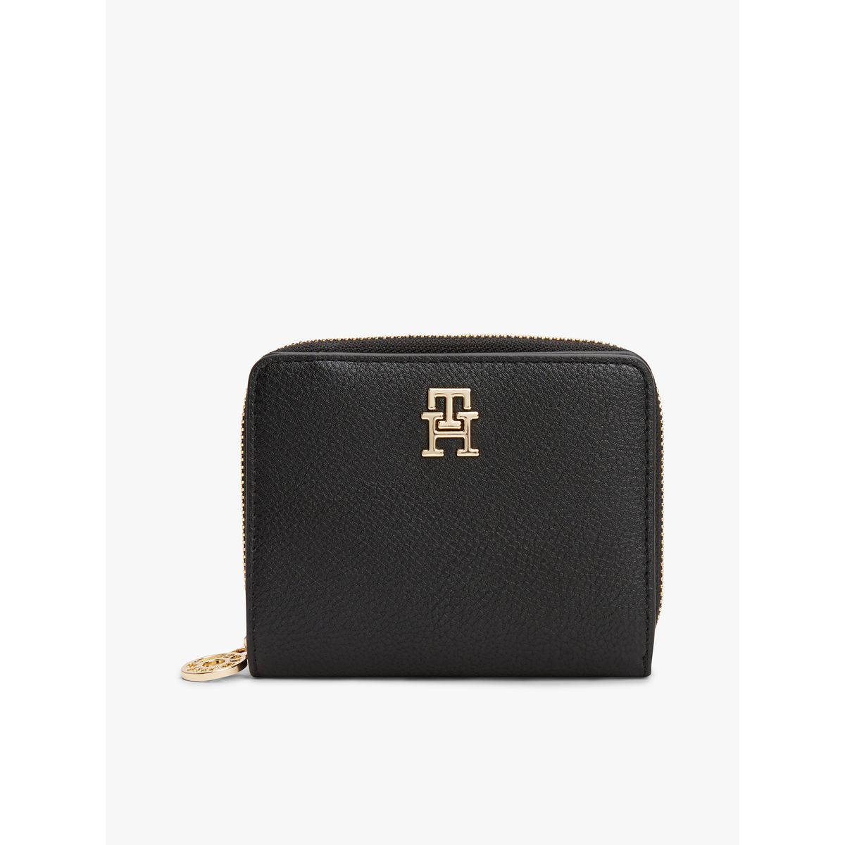 TOMMY HILFIGER - Billetera Distinctmonogram Negro Tommy Hilfiger