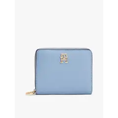 TOMMY HILFIGER - Billetera Distinctmonogram Celeste