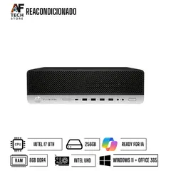 HP - Computador EliteDesk 800 G4 Essential(Windows 11-Office 365)Reacondicionado