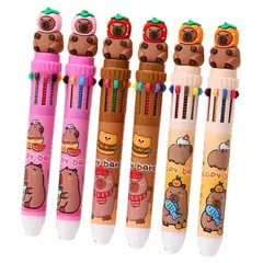 GENERICO - Set De 3 Lapices Multicolor Capibara