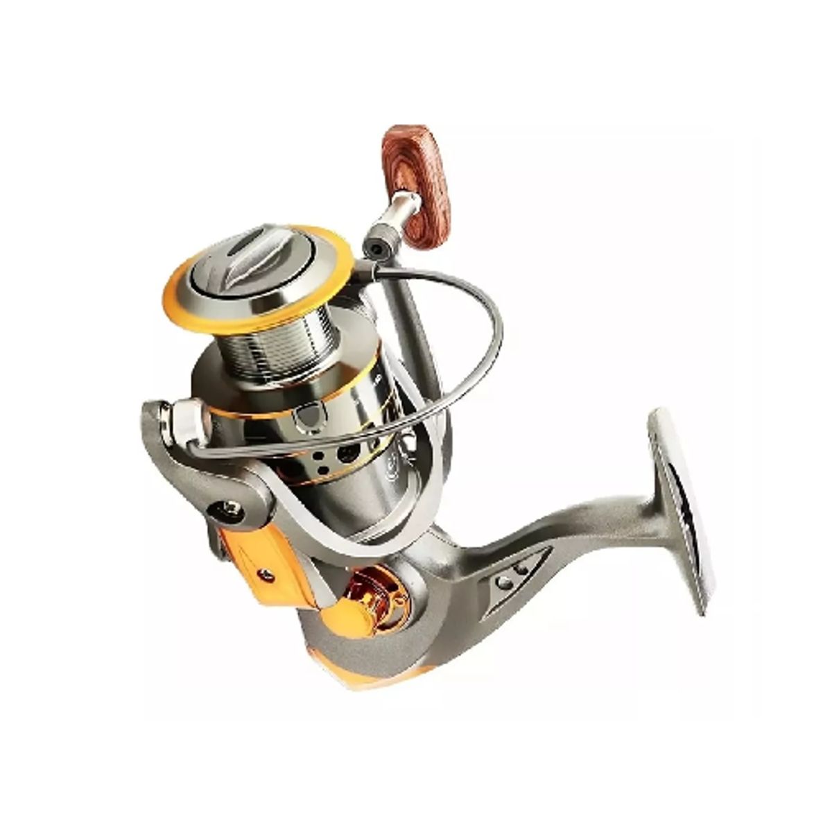 GENERICO - Carrete pesca mar 6000 gris