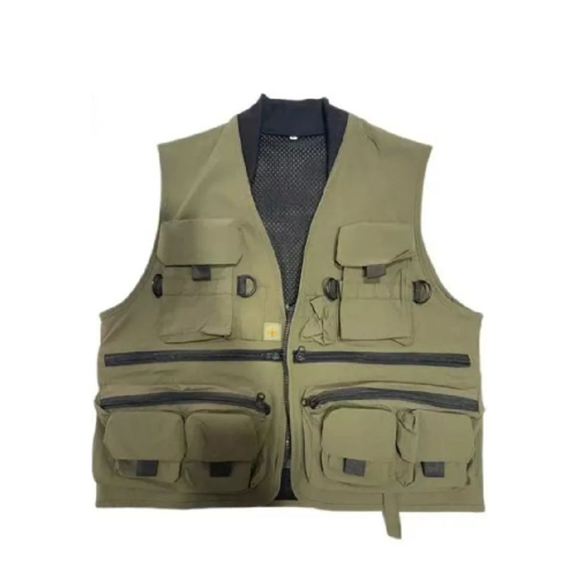 GENERICO - Chaqueta geólogo camping multi bolsillos pesca talla L verde