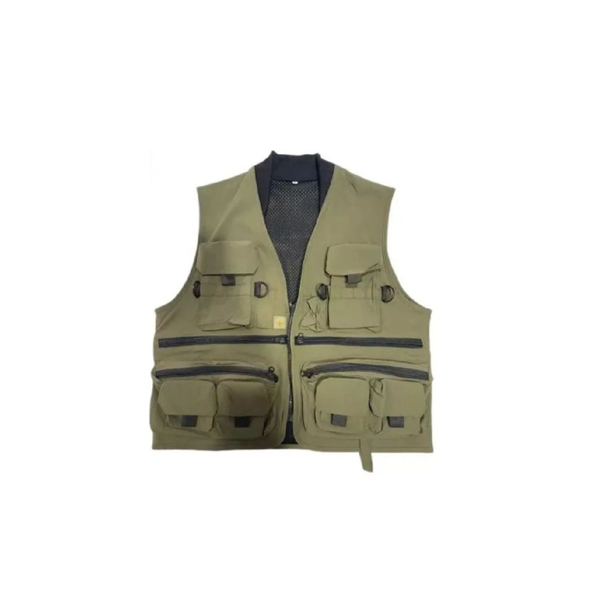 GENERICO - Chaqueta geólogo camping multi bolsillos pesca talla L verde