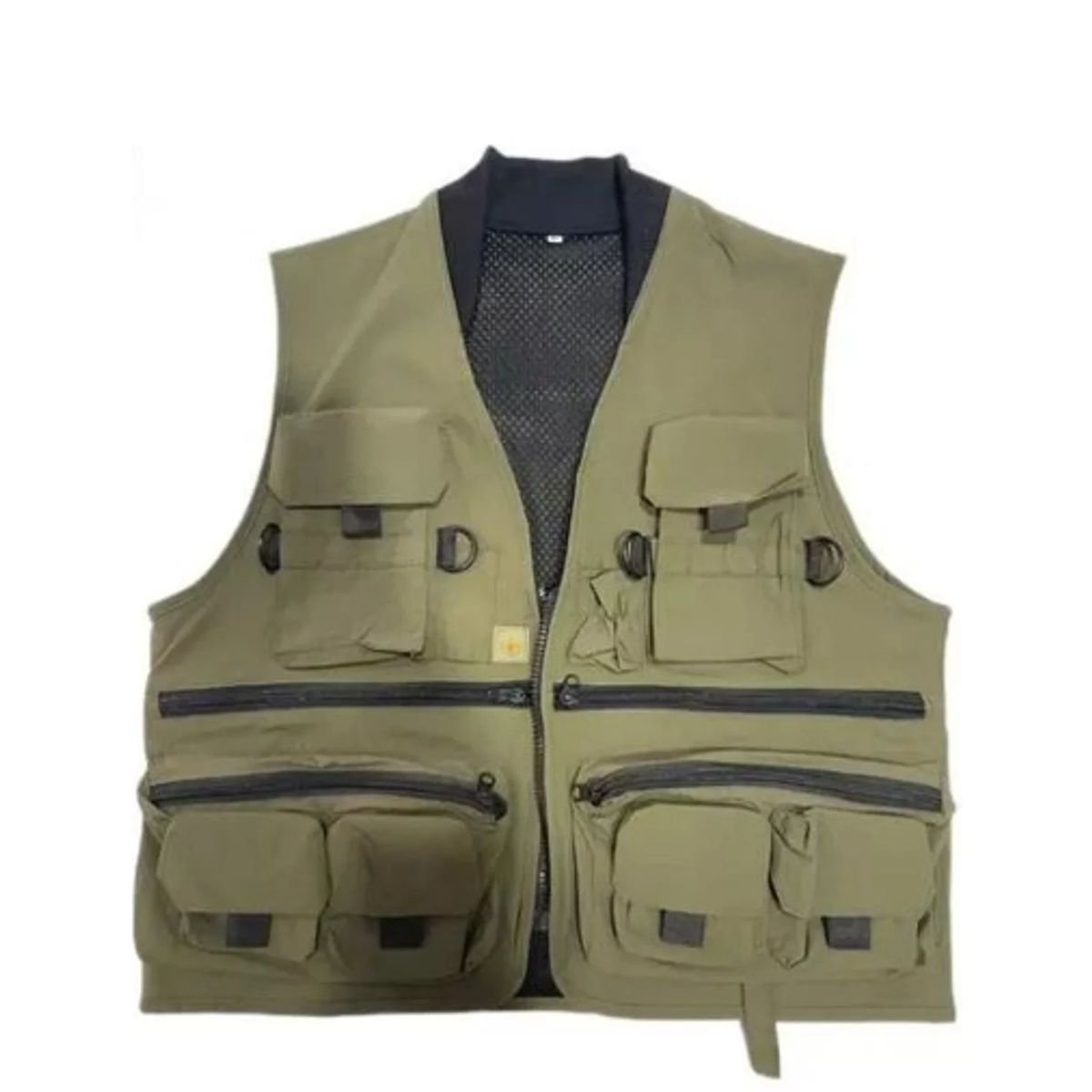 GENERICO - Chaqueta geólogo camping multi bolsillo pesca talla XL verde