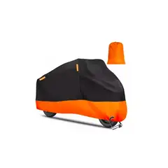 GENERICO - Funda impermeable 100% protector cubre motos bicicletas XL