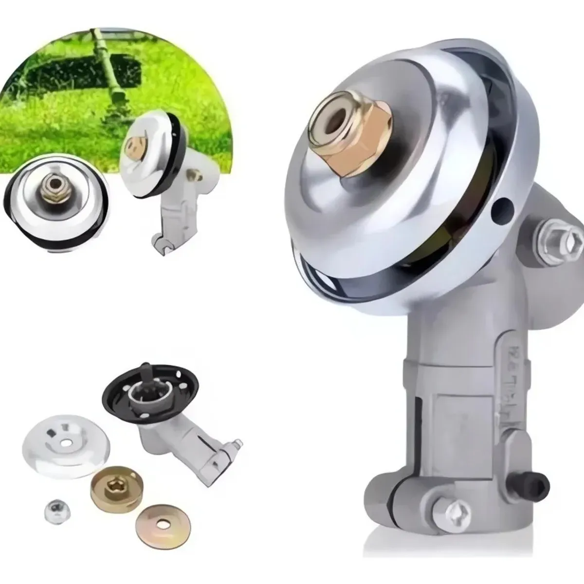 KUANGYE - Cabezal Para Desbrozadora 26 Mm 9 Estrías Tubo 26 Mm