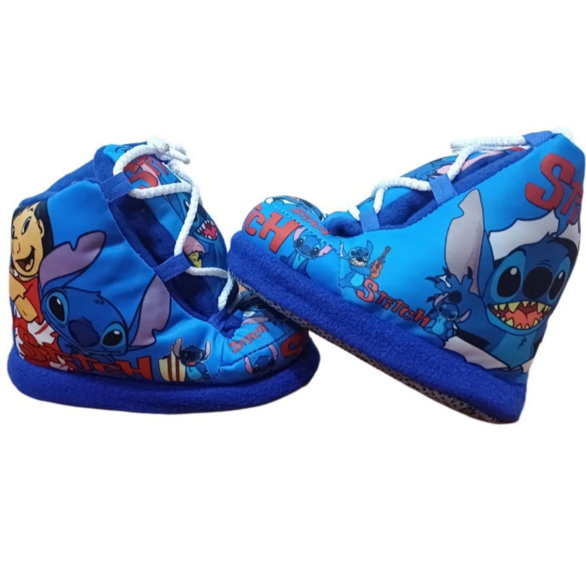 GENERICO - Stich Pantuflas Niños ¡Máxima Comodidad y Diversión