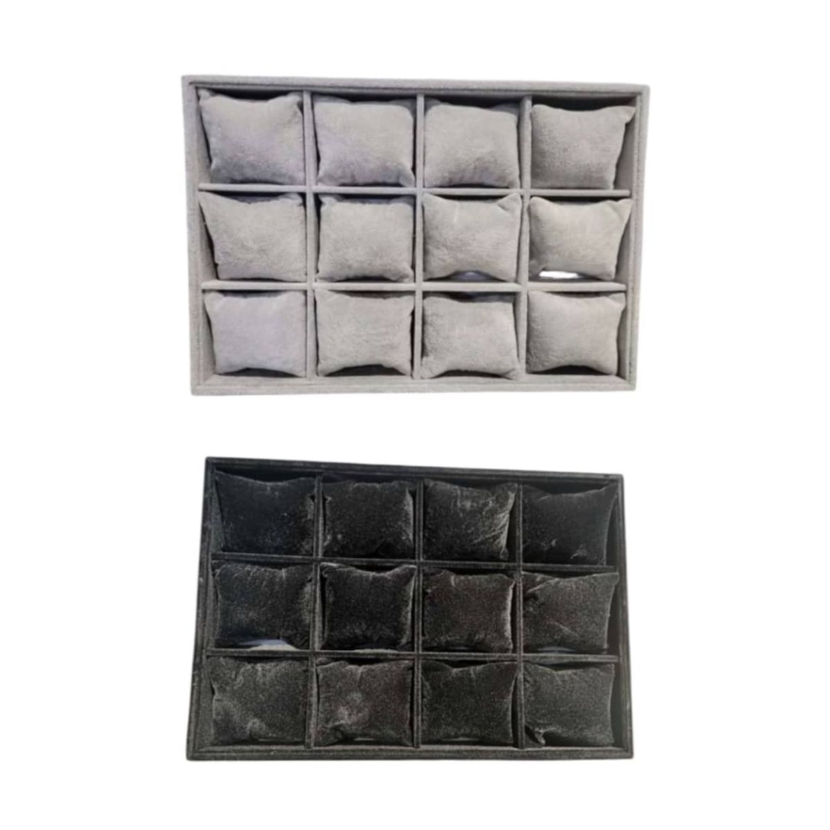 GENERICO - Bandeja Exhibidora con Cojines para Relojes o Pulseras Gms