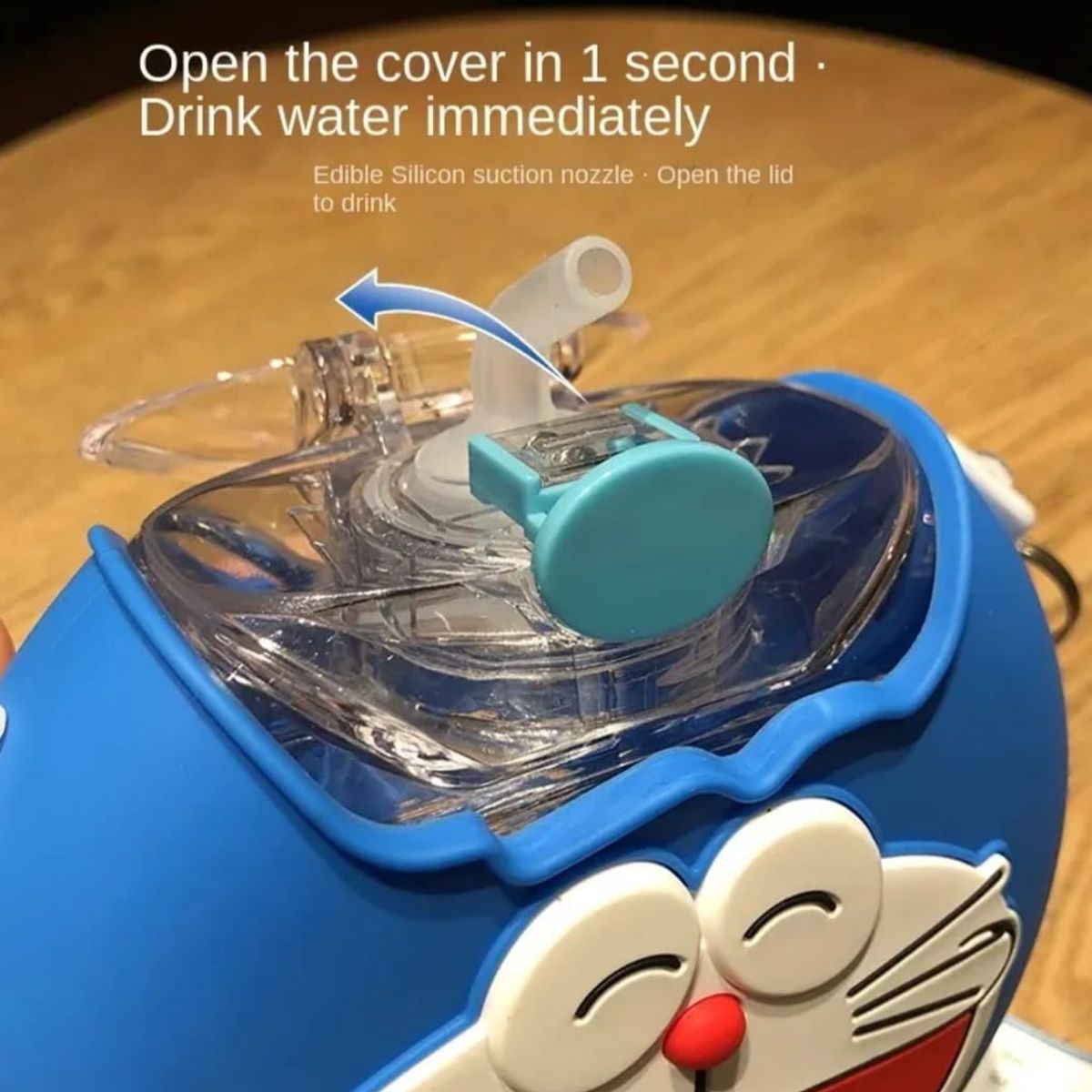 GENERICO - Botella De Agua Doraemon Cantimplora