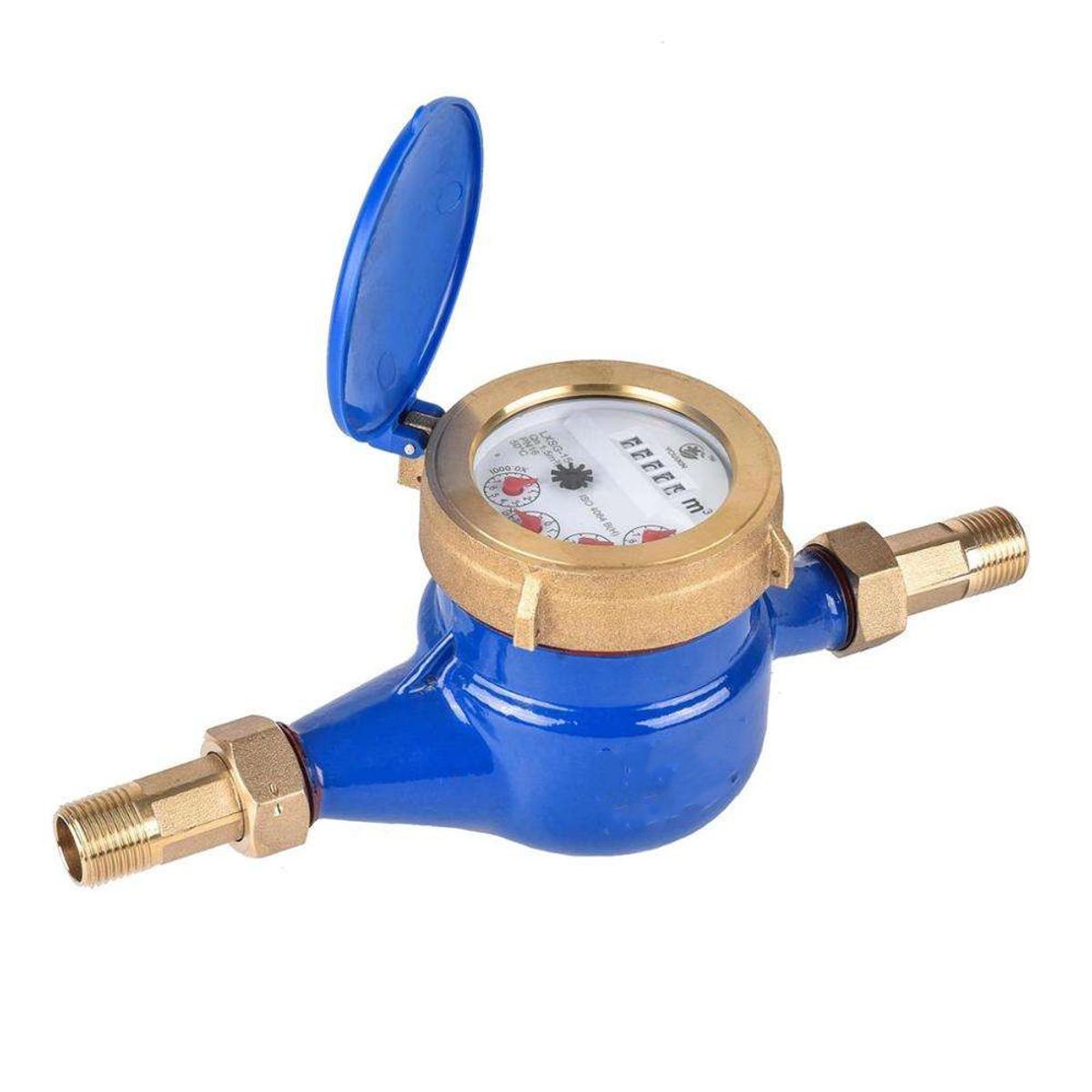 KUANGYE - Medidor Remarcador De Agua Terminales De Conexión 1 Pulgada