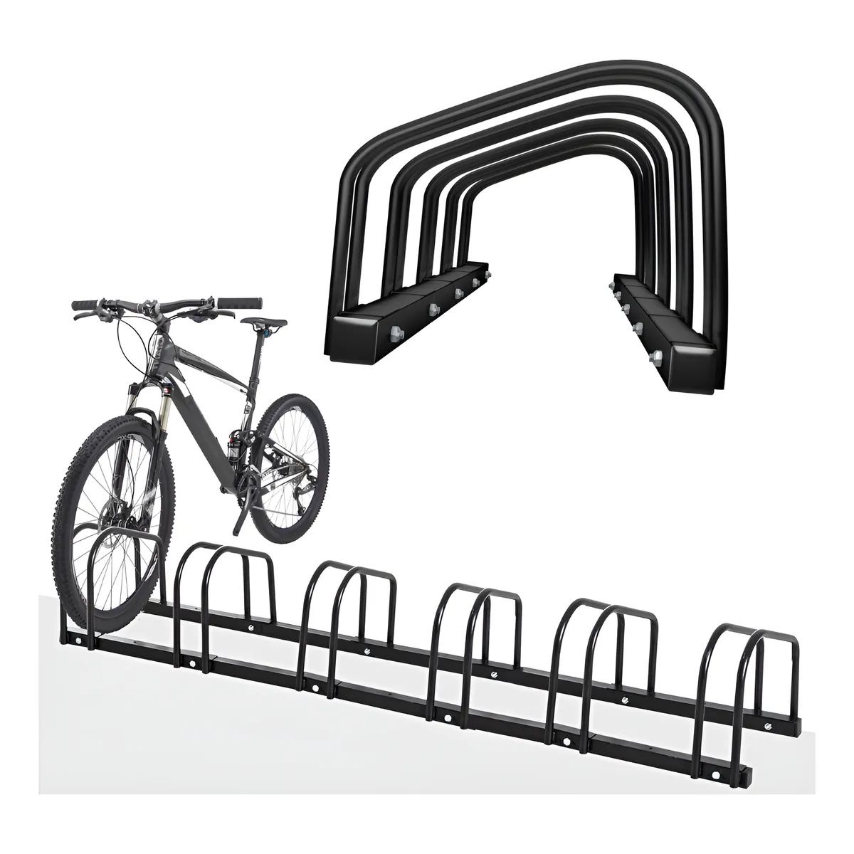 KUANGYE - Soporte De Estacionamiento P6 Bicicletaestantes Ajustables