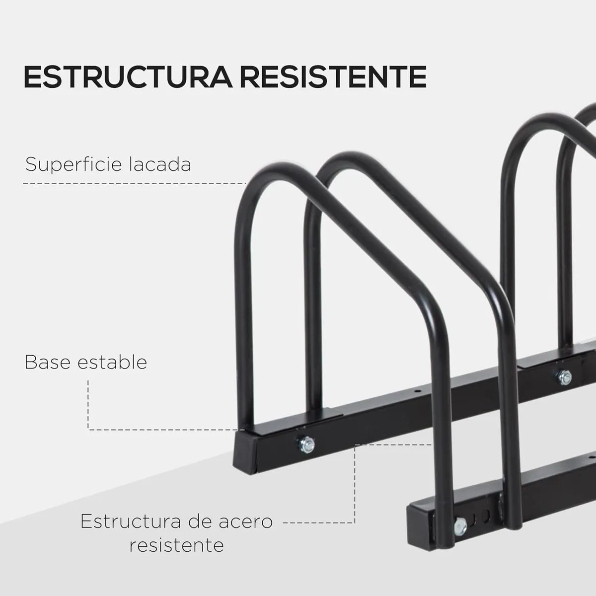 KUANGYE - Soporte De Estacionamiento P6 Bicicletaestantes Ajustables