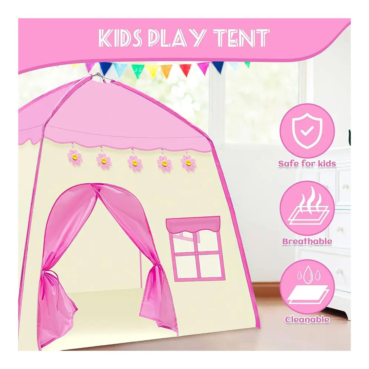GENERICO - Castillo Infantil De Princesa Carpa De Juego Para Niñas