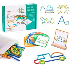 GENERICO - Juego de Motricidad Fina y Aprendizaje Infantil 120 Piezas
