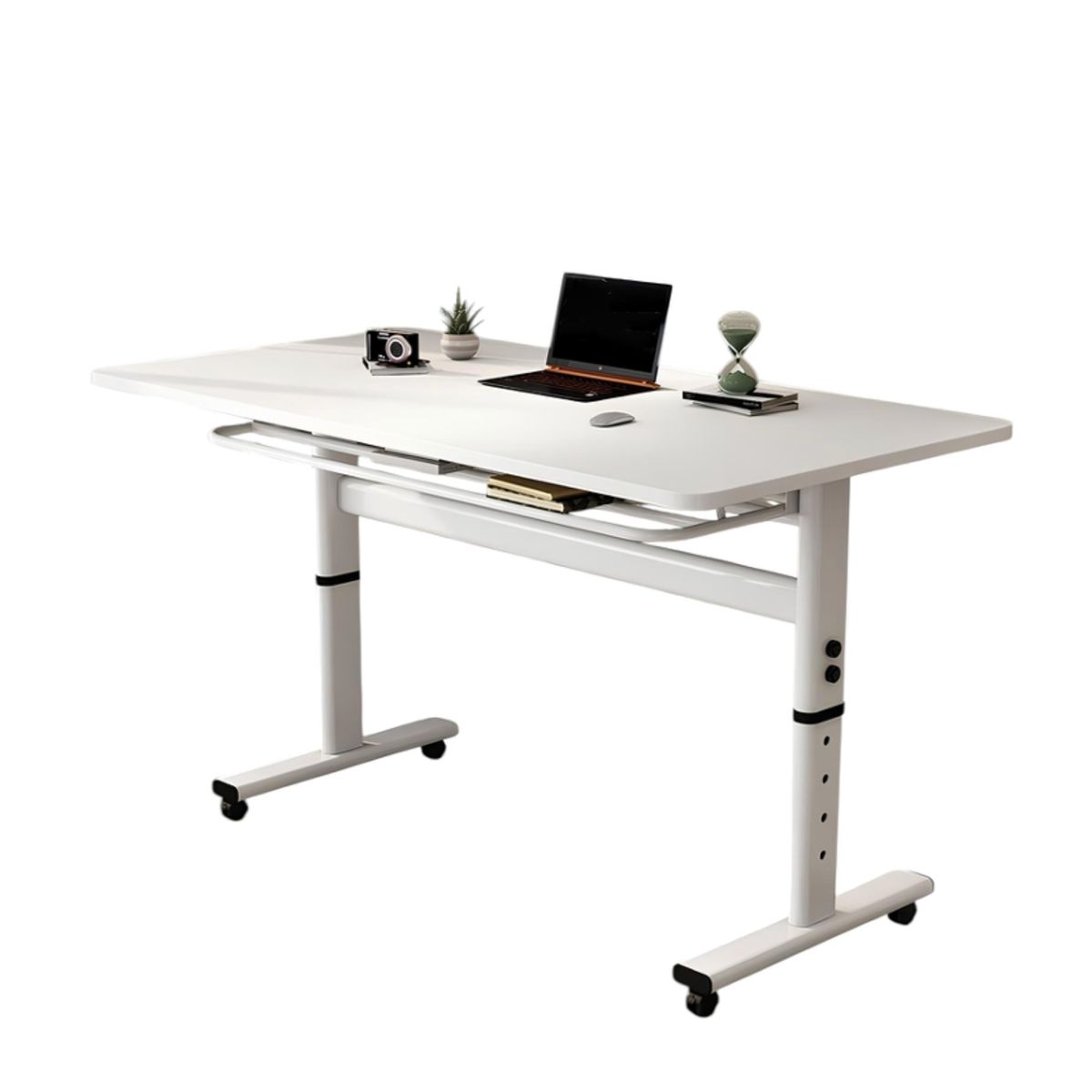 LUBABYCAS - Escritorio Moment Plegable Regulable Móvil 100x60cm